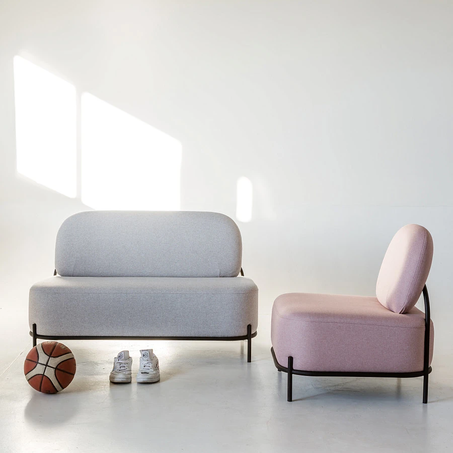 Диван Gawaii 2-х мест Розовый - фото 7