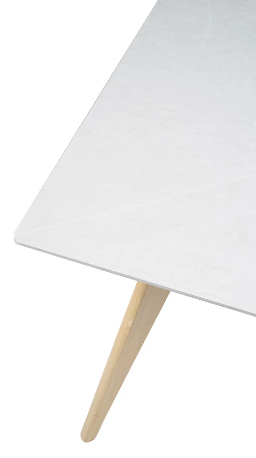 Стол Лунд квадратный 860*860 Мрамор Бьянко - фото 5