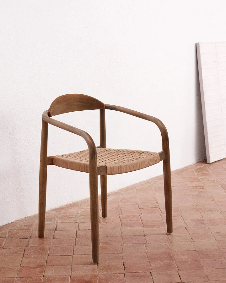 Стул Glynis натуральный бежевый - фото 4