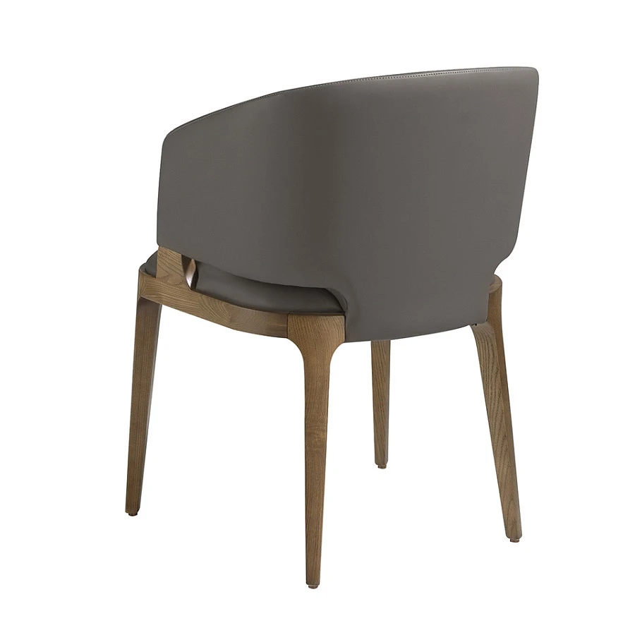 Стул 4108/ACH21093 из экокожи и основой из массива ясеня - фото 5