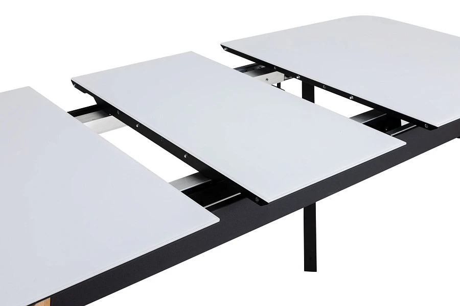 Стол раскл. Combi Glass  120-150 Automatic Natur/Light matte glass - фото 6