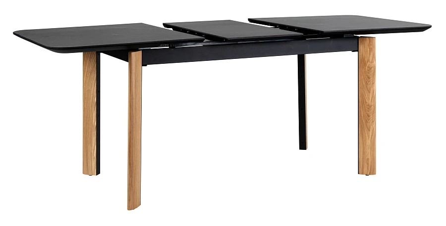 Стол раздвиж. Combi Ceramic 140-180 Automatic Natur/Dark marble - фото 5