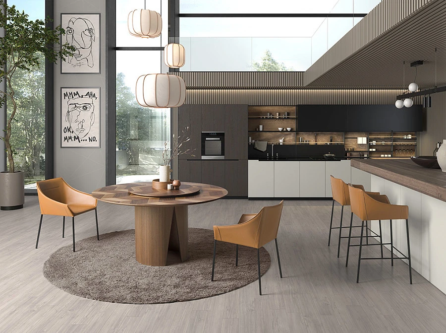 Стул 4144/DC931A коричневый из экокожи - фото 6