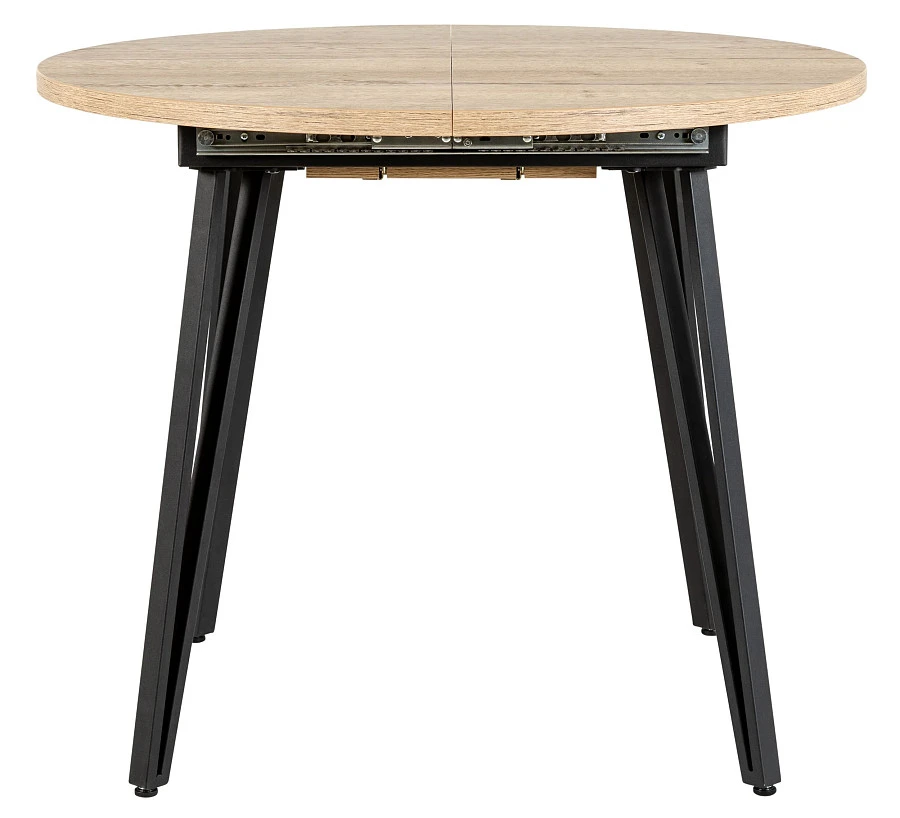 Стол Диего Prime раздвиж. D90+30 Галифакс Натур/Бабочка - фото 6