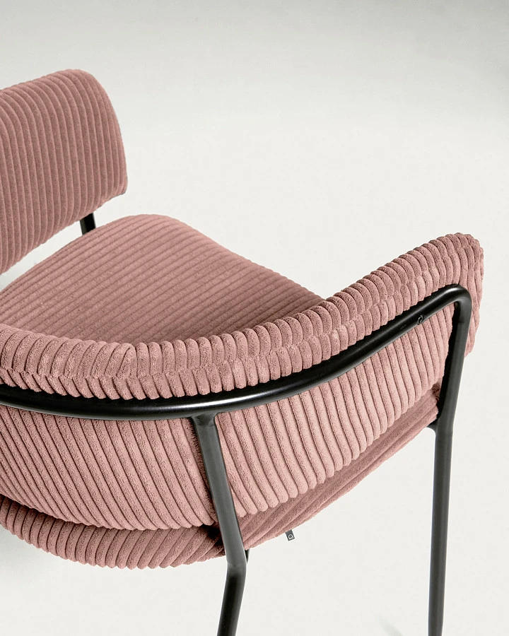 Стул Konnie розовый вельвет - фото 8