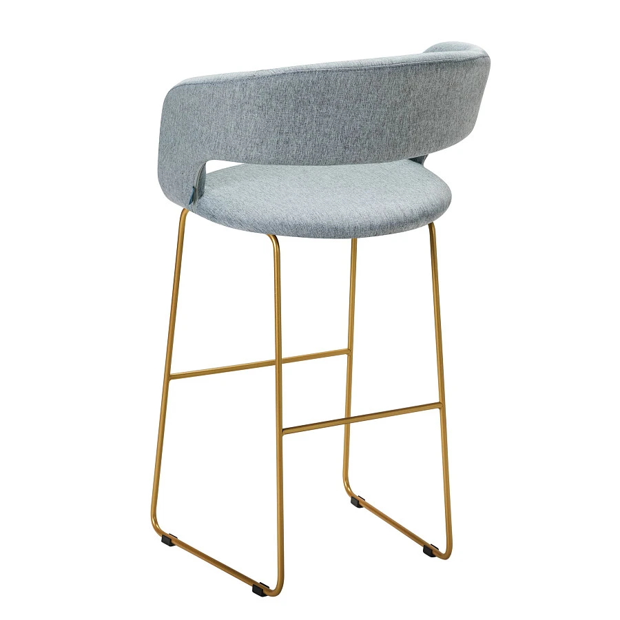 Кресло Бар. Hugs св.сер/Линк золото - фото 3