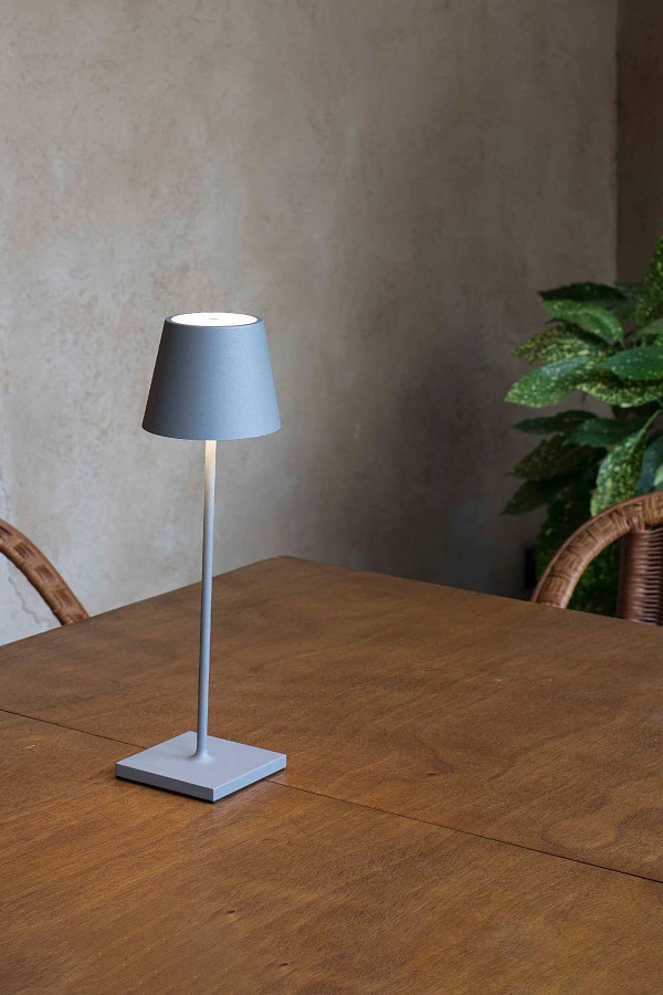 Портативная лампа Toc серая - фото 2