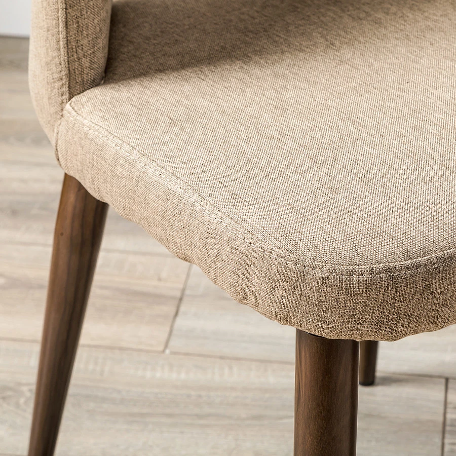 Стул Ledger беж./т. орех - фото 10