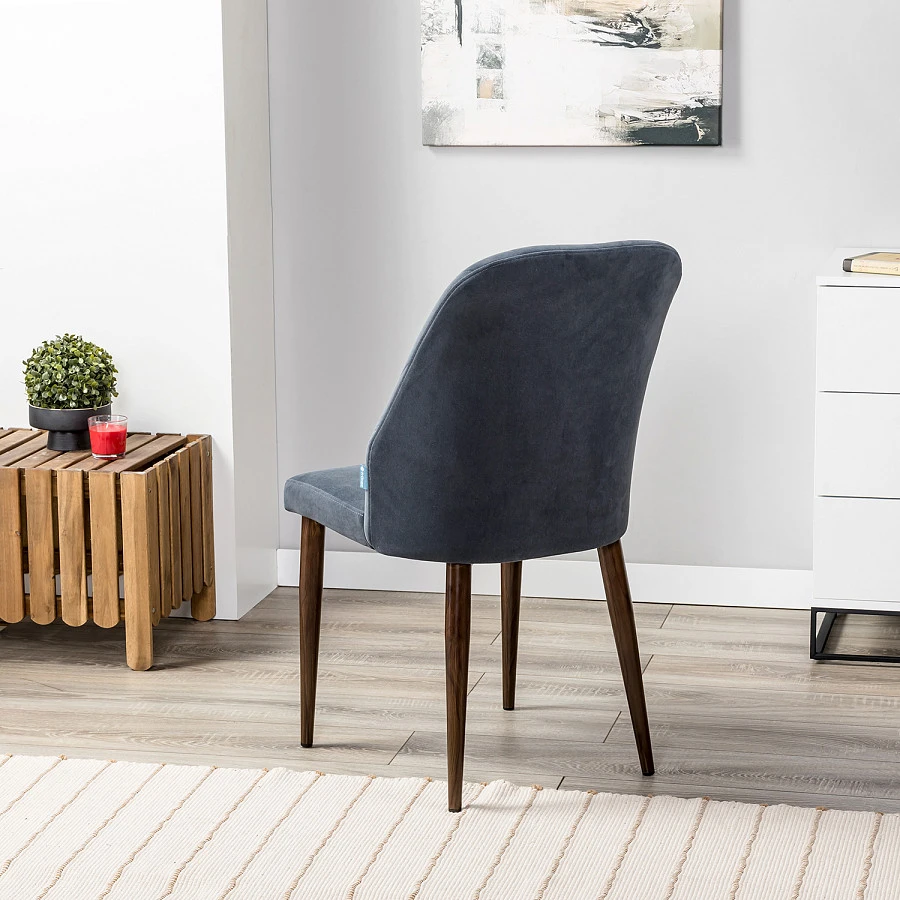 Стул Alen Diag grey_т. орех - фото 9