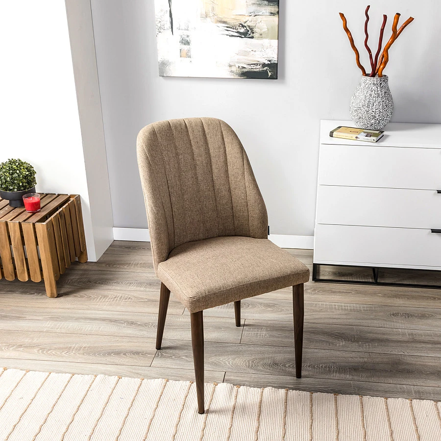 Стул Alen беж./т. орех - фото 9