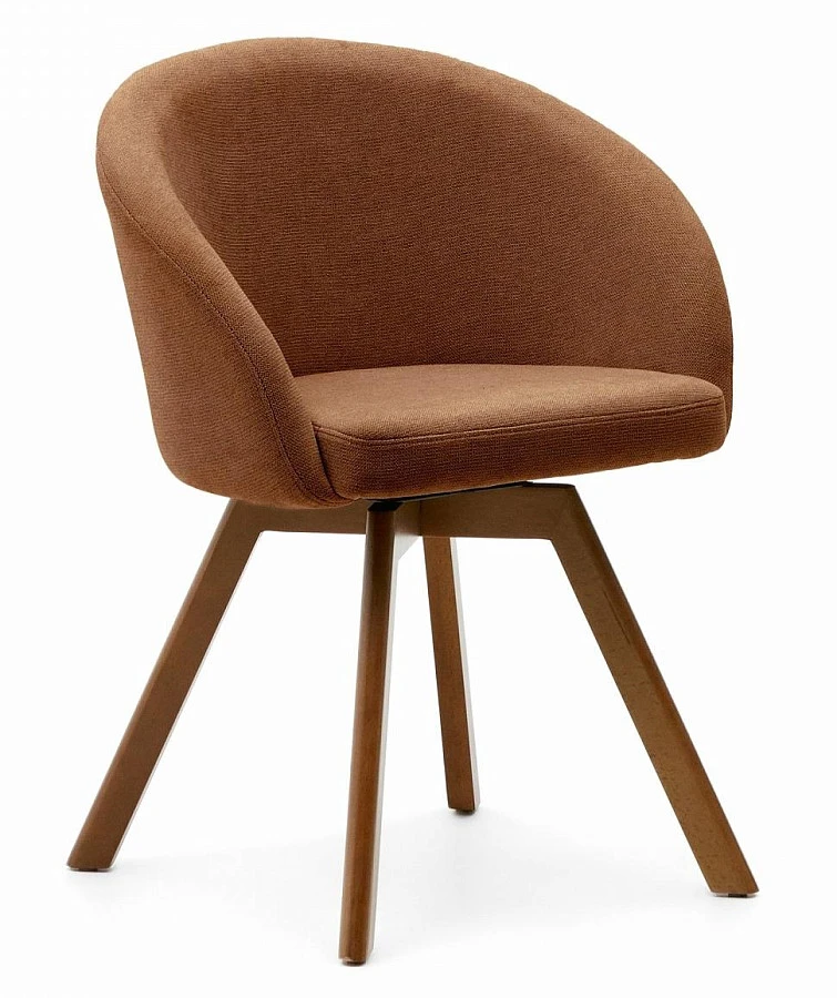 Marvin Стул кор. синель с ножками из ясеня