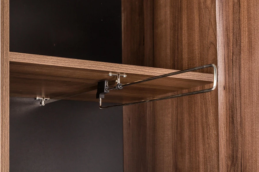 Шкаф 1-дверный универсальный (без полок) Сканди_Беж - фото 7