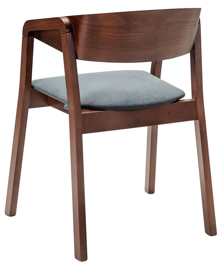 Кресло Dalia Grey/Темный орех - фото 4