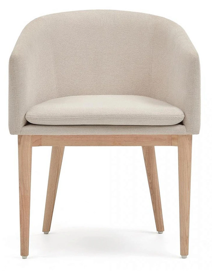 Стул Harlan бежевый/ массив ясеня - фото 2