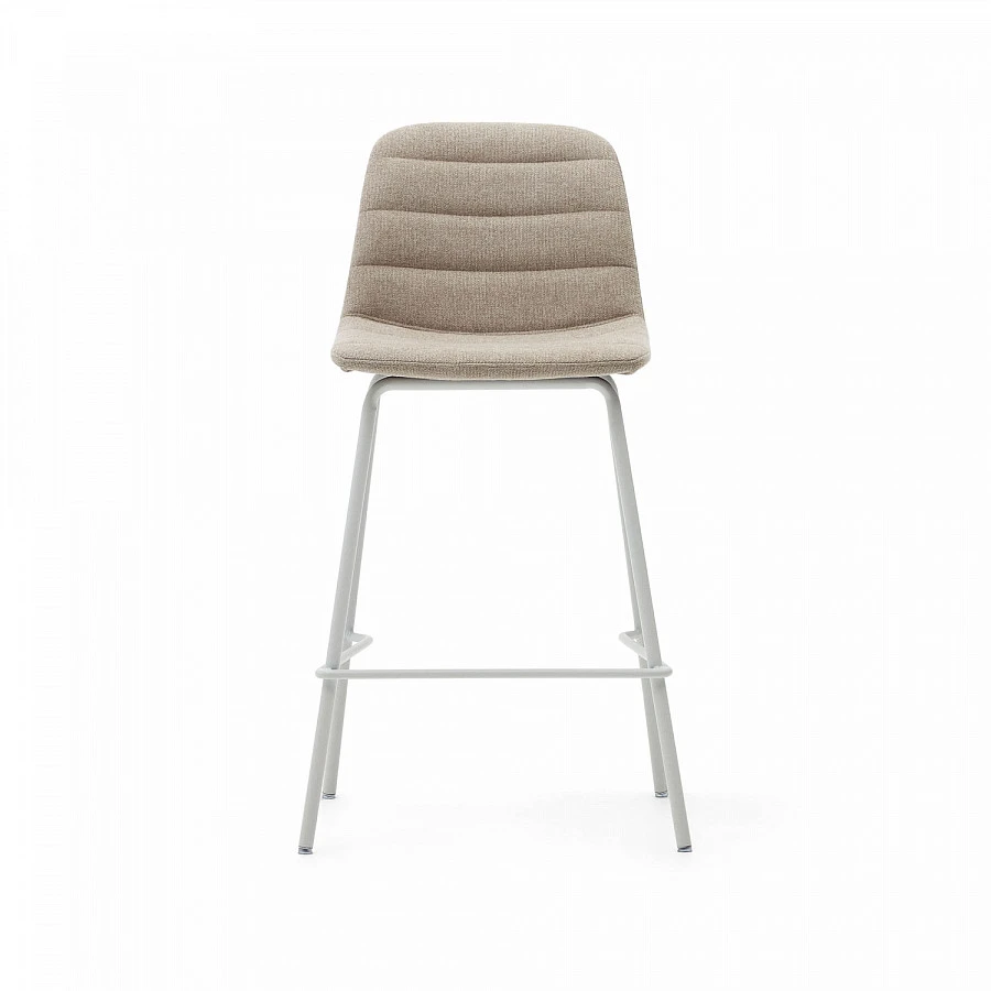 Стул ПБ Zunilda беж.синель/мат.бел.отделка - фото 3