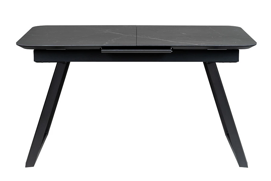 Стол Пеле раздвиж. 140-180 Керамогранит Темный Мрамор - фото 2