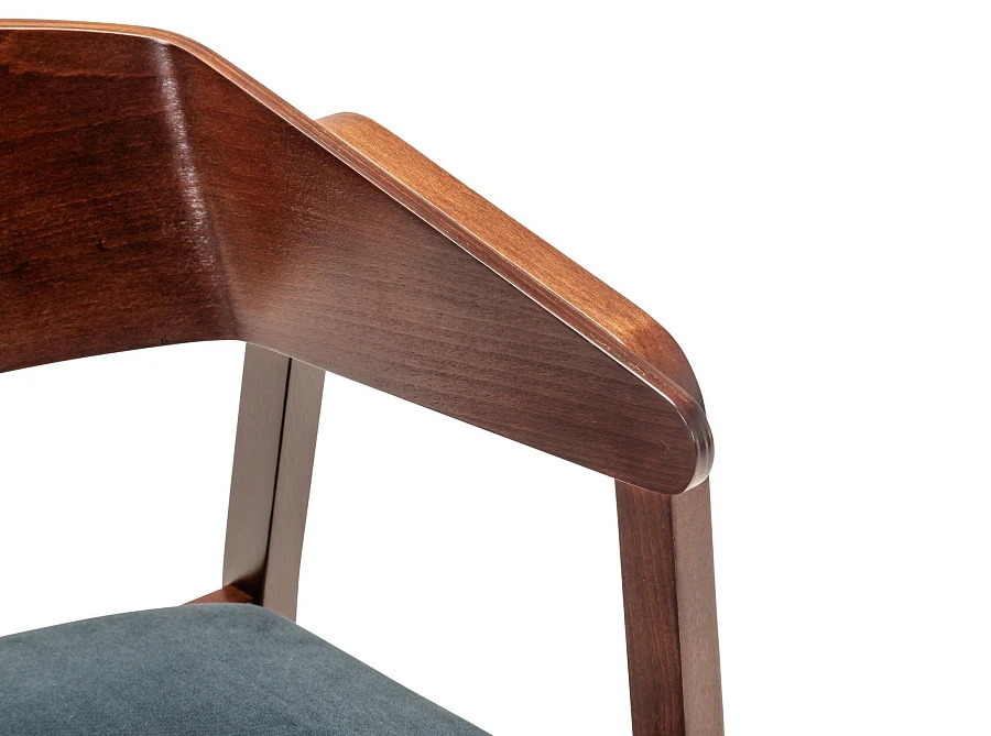 Кресло Dalia Grey/Темный орех - фото 7