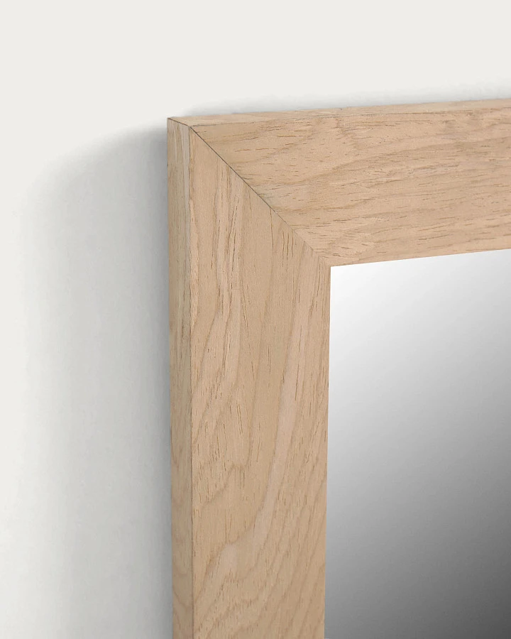 Зеркало Nerina 52 x 152 cm натуральная отделка в широкой раме - фото 5