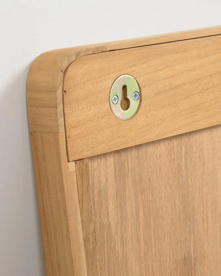 Зеркало Shamel из массива тика 45 x 70 см - фото 7