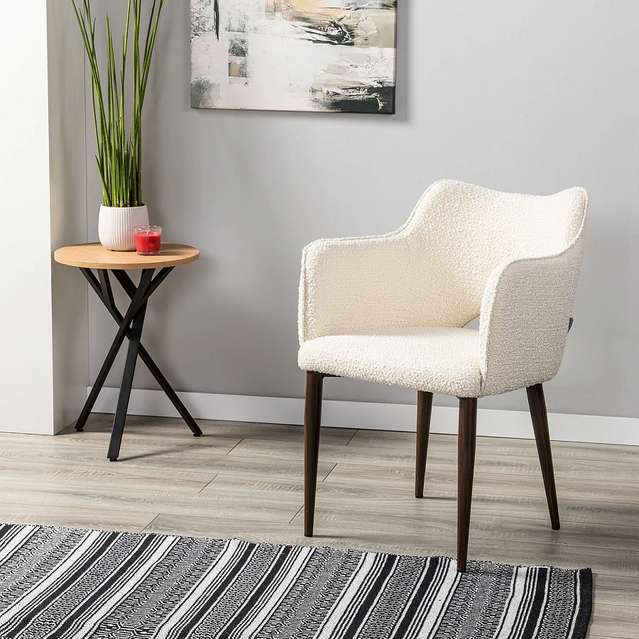 Стул Ralf Vent бежевый/т.орех - фото 7