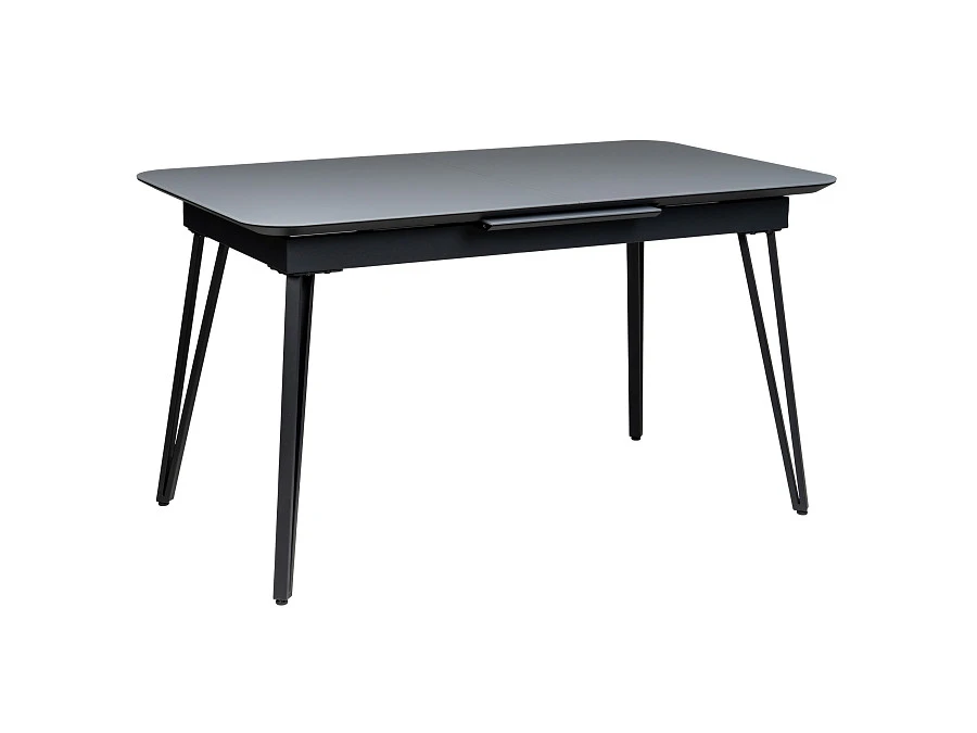 Стол Диего 140-180 Automatic Dark matte glass