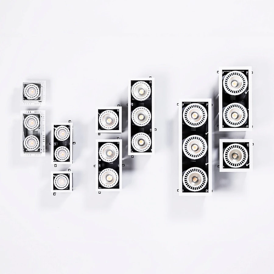 Colin-2 Встраиваемый светильник белый LED 36-50W 2700K 56є - фото 2