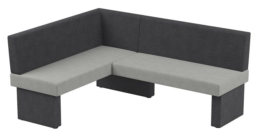 Диван кухон. Ratio 140-178 L grey/silver