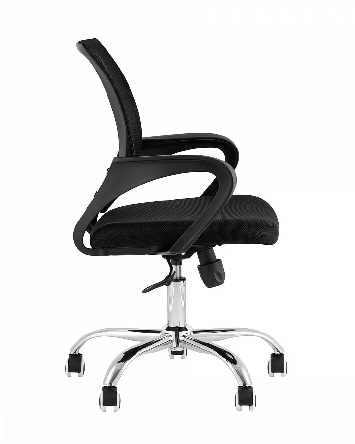 Кресло офисное TopChairs Simple New черный - фото 7