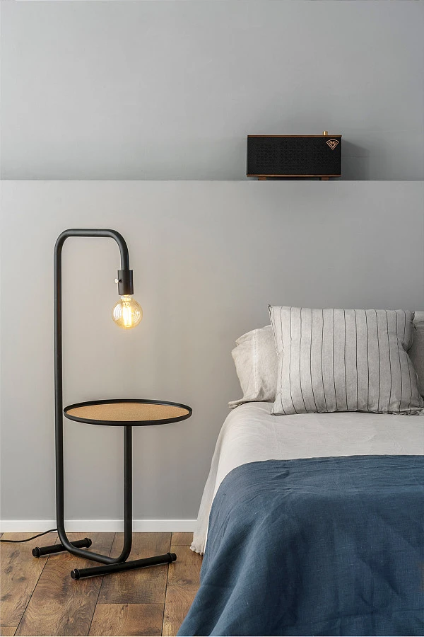 Торшер с подносом Guest черный - фото 6