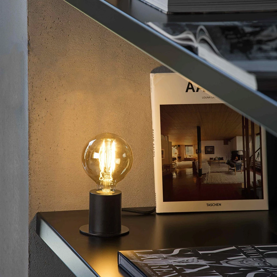 Настольная лампа Ten черная - фото 3